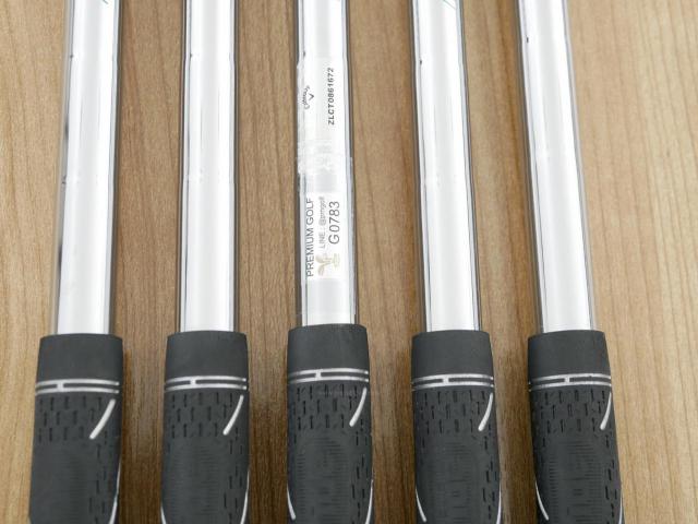 Iron set : Callaway : ชุดเหล็ก Callaway Big Bertha (ออกปี 2023 ตีง่ายที่สุดของ Callaway) มีเหล็ก 6-Pw (5 ชิ้น) ก้านเหล็ก NS Pro 950 Neo Flex S