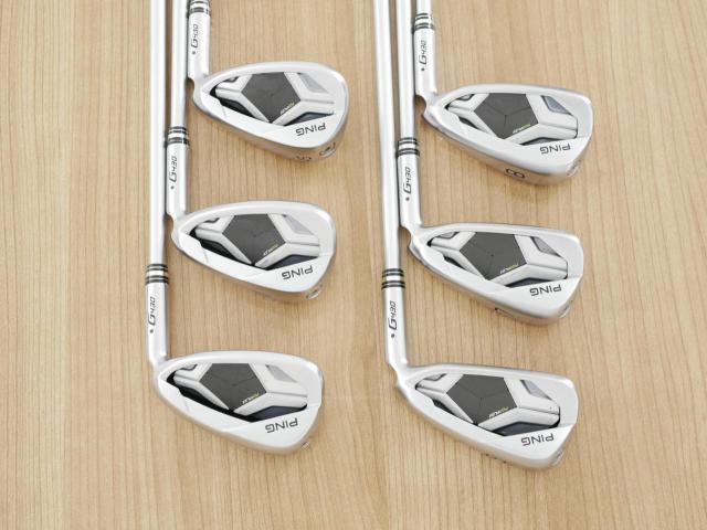 Iron set : Ping : ชุดเหล็ก Ping G430 (ออกปี 2023 Japan Spec. ใบใหญ่ ง่าย ไกล) มีเหล็ก 6-W,45 (6 ชิ้น) ก้านกราไฟต์ Fujikura MCI 60 Flex R