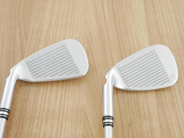 Iron set : Ping : ชุดเหล็ก Ping G430 (ออกปี 2023 Japan Spec. ใบใหญ่ ง่าย ไกล) มีเหล็ก 6-W,45 (6 ชิ้น) ก้านกราไฟต์ Fujikura MCI 60 Flex R
