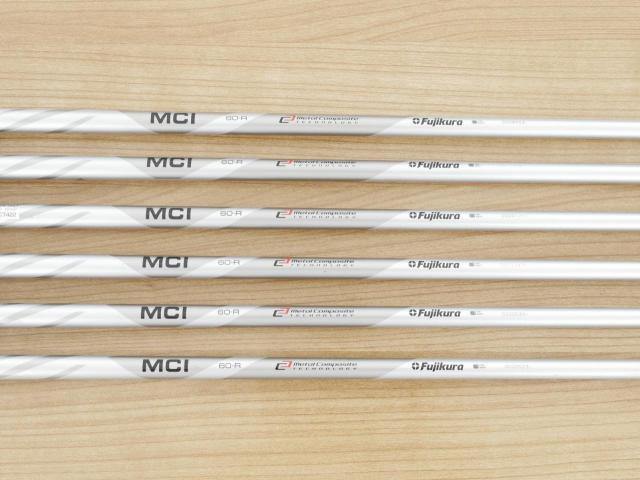 Iron set : Ping : ชุดเหล็ก Ping G430 (ออกปี 2023 Japan Spec. ใบใหญ่ ง่าย ไกล) มีเหล็ก 6-W,45 (6 ชิ้น) ก้านกราไฟต์ Fujikura MCI 60 Flex R