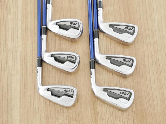 Iron set : PRGR : ชุดเหล็ก PRGR RS Maraging Face (ออกปี 2019 หน้าเด้ง) มีเหล็ก 5-Pw (6 ชิ้น) ก้านกราไฟต์ Mitsubishi Diamana Flex SR