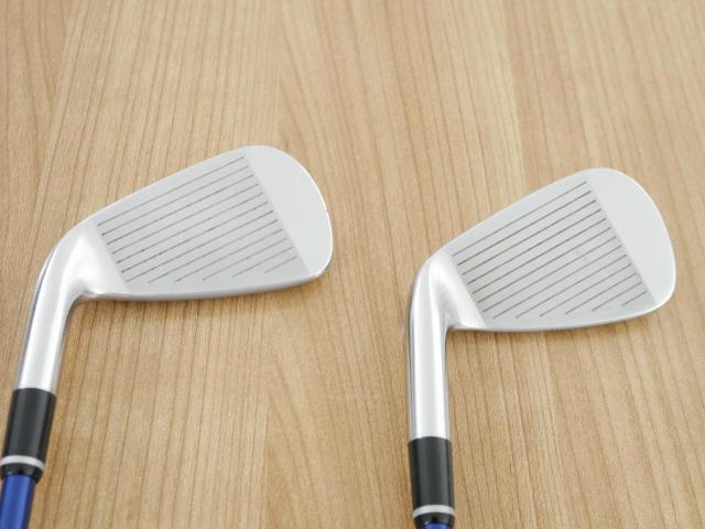 Iron set : PRGR : ชุดเหล็ก PRGR RS Maraging Face (ออกปี 2019 หน้าเด้ง) มีเหล็ก 5-Pw (6 ชิ้น) ก้านกราไฟต์ Mitsubishi Diamana Flex SR