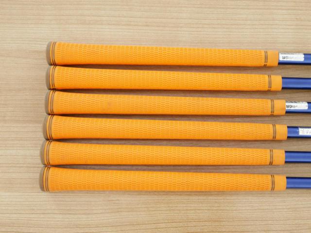 Iron set : PRGR : ชุดเหล็ก PRGR RS Maraging Face (ออกปี 2019 หน้าเด้ง) มีเหล็ก 5-Pw (6 ชิ้น) ก้านกราไฟต์ Mitsubishi Diamana Flex SR