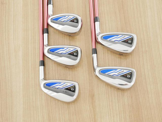 Iron set : Katana : ชุดเหล็ก Katana Sword IZU Max TG (ตีง่าย หน้าเด้ง) มีเหล็ก 7-Pw,Aw (5 ชิ้น) ก้านกราไฟต์ Fujikura Speeder 589 Flex R