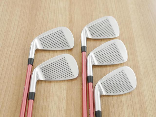 Iron set : Katana : ชุดเหล็ก Katana Sword IZU Max TG (ตีง่าย หน้าเด้ง) มีเหล็ก 7-Pw,Aw (5 ชิ้น) ก้านกราไฟต์ Fujikura Speeder 589 Flex R