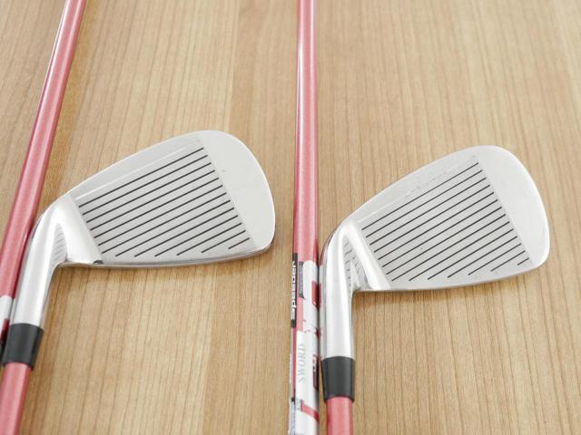 Iron set : Katana : ชุดเหล็ก Katana Sword IZU Max TG (ตีง่าย หน้าเด้ง) มีเหล็ก 7-Pw,Aw (5 ชิ้น) ก้านกราไฟต์ Fujikura Speeder 589 Flex R