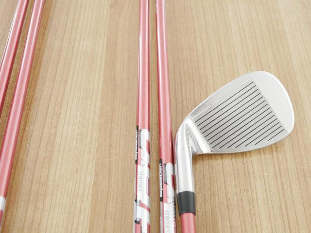 Iron set : Katana : ชุดเหล็ก Katana Sword IZU Max TG (ตีง่าย หน้าเด้ง) มีเหล็ก 7-Pw,Aw (5 ชิ้น) ก้านกราไฟต์ Fujikura Speeder 589 Flex R