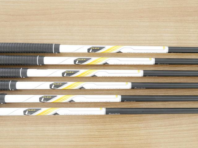 Lady club : All : ชุดเหล็ก Taylormade RocketBladez มีเหล็ก 6-Pw,Sw (6 ชิ้น) ก้านกราไฟต์ Flex L