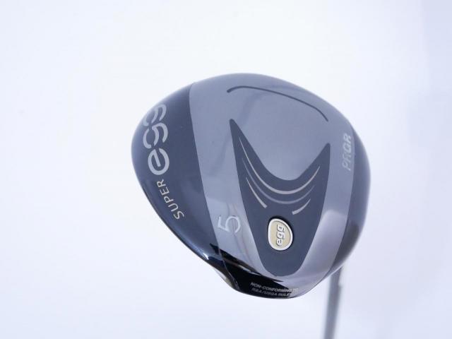 Fairway Wood : PRGR : หัวไม้ 5 PRGR Super Egg (รุ่นปี 2023 หน้าเด้งเกินกฏ COR 0.84 หายากมาก) Loft 19 ก้าน M-37 Flex R