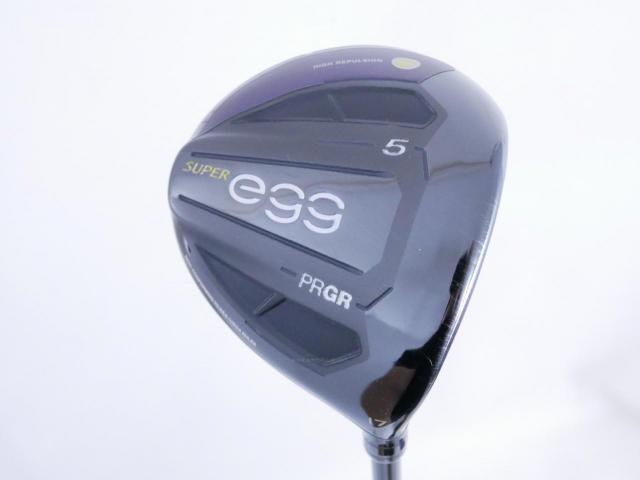 Fairway Wood : PRGR : หัวไม้ 5 PRGR Super Egg (รุ่นปี 2021 หน้าเด้งเกินกฏ COR 0.84 หายากมาก) Loft 17 ก้าน M-37 Flex R