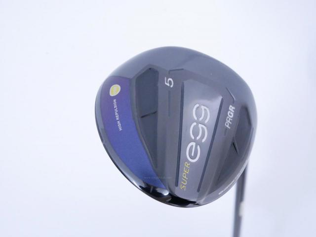 Fairway Wood : PRGR : หัวไม้ 5 PRGR Super Egg (รุ่นปี 2021 หน้าเด้งเกินกฏ COR 0.84 หายากมาก) Loft 17 ก้าน M-37 Flex R