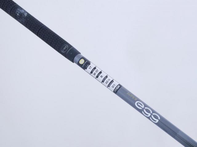 Fairway Wood : PRGR : หัวไม้ 5 PRGR Super Egg (รุ่นปี 2021 หน้าเด้งเกินกฏ COR 0.84 หายากมาก) Loft 17 ก้าน M-37 Flex R
