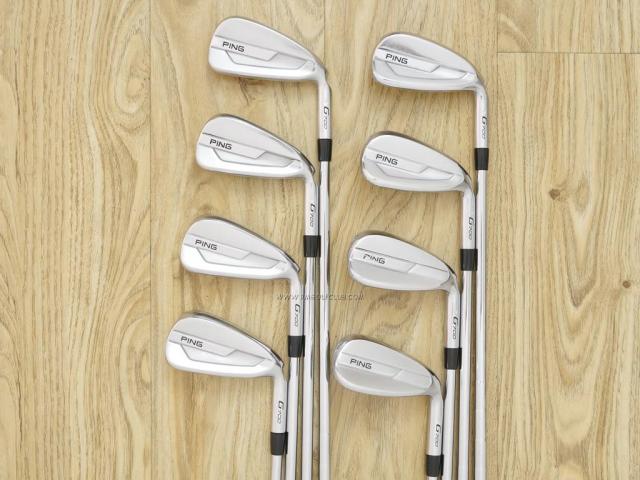 Iron set : Ping : ชุดเหล็ก Ping G700 (ปี 2019 Japan Spec. ใบใหญ่ ง่ายที่สุด ไกลที่สุดของ Ping) มีเหล็ก 4-Pw,Aw (8 ชิ้น) ก้านเหล็ก NS Pro 950 Flex S