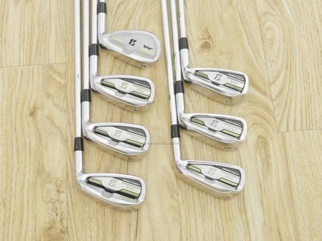 Iron set : Bridgestone : ชุดเหล็ก Bridgestone JGR Hybrid Forged (ตีไกลกว่าตัวอื่น 2 เบอร์) มีเหล็ก 5-Pw,Aw (7 ชิ้น) ก้านกราไฟต์ Fujikura Air Speeder (R)