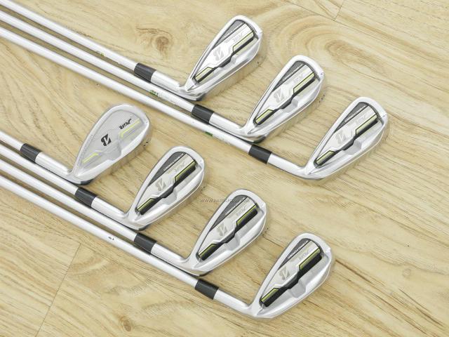 Iron set : Bridgestone : ชุดเหล็ก Bridgestone JGR Hybrid Forged (ตีไกลกว่าตัวอื่น 2 เบอร์) มีเหล็ก 5-Pw,Aw (7 ชิ้น) ก้านกราไฟต์ Fujikura Air Speeder (R)
