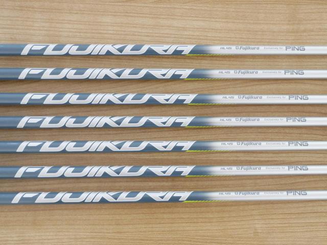 Iron set : Ping : ชุดเหล็ก Ping G730 (รุ่นล่าสุด ปี 2024 Japan Spec. ใบใหญ่ ง่ายที่สุด ไกลที่สุดของ Ping) มีเหล็ก 6-Pw,Aw,50 (7 ชิ้น) ก้านกราไฟต์ Fujikura HL45 Flex R