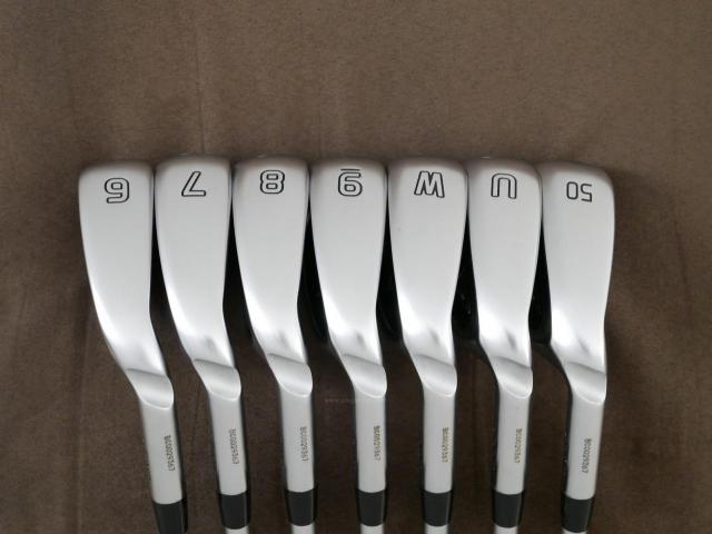 Iron set : Ping : ชุดเหล็ก Ping G730 (รุ่นล่าสุด ปี 2024 Japan Spec. ใบใหญ่ ง่ายที่สุด ไกลที่สุดของ Ping) มีเหล็ก 6-Pw,Aw,50 (7 ชิ้น) ก้านกราไฟต์ Fujikura HL45 Flex R