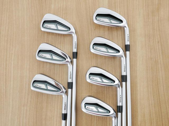 Iron set : Ping : ชุดเหล็ก Ping G730 (รุ่นล่าสุด ปี 2024 Japan Spec. ใบใหญ่ ง่ายที่สุด ไกลที่สุดของ Ping) มีเหล็ก 6-Pw,Aw,50 (7 ชิ้น) ก้านกราไฟต์ Fujikura HL45 Flex R
