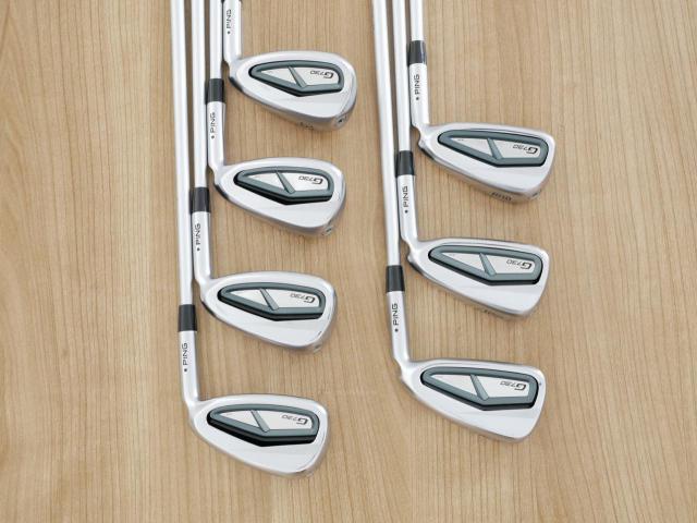 Iron set : Ping : ชุดเหล็ก Ping G730 (รุ่นล่าสุด ปี 2024 Japan Spec. ใบใหญ่ ง่ายที่สุด ไกลที่สุดของ Ping) มีเหล็ก 6-Pw,Aw,50 (7 ชิ้น) ก้านกราไฟต์ Fujikura HL45 Flex R