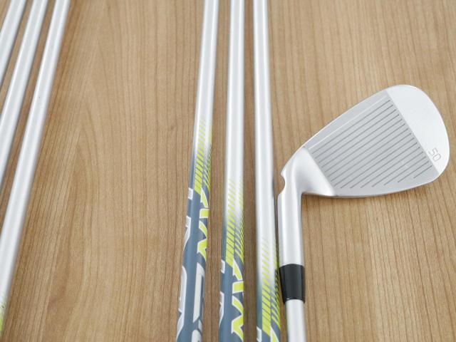 Iron set : Ping : ชุดเหล็ก Ping G730 (รุ่นล่าสุด ปี 2024 Japan Spec. ใบใหญ่ ง่ายที่สุด ไกลที่สุดของ Ping) มีเหล็ก 6-Pw,Aw,50 (7 ชิ้น) ก้านกราไฟต์ Fujikura HL45 Flex R