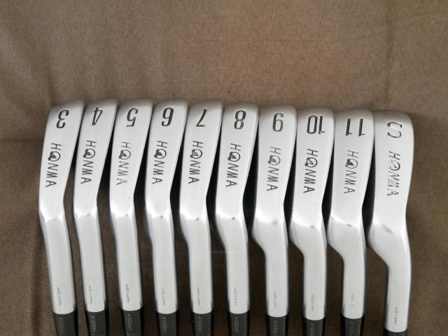 Iron set : Honma : **ก้าน 3 ดาว** ชุดเหล็ก Honma LB-708 มีเหล็ก 3-11,Sw (10 ชิ้น) ก้านกราไฟต์ Flex R-1 (3 ดาว)