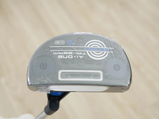 Putter : All : **ของใหม่ ยังไม่แกะพลาสติก** พัตเตอร์ Odyssey Ai-ONE TRI-BEAM #5 (รุ่นล่าสุด ออกปี 2024) ก้าน Stroke LAB 90 ยาว 34 นิ้ว