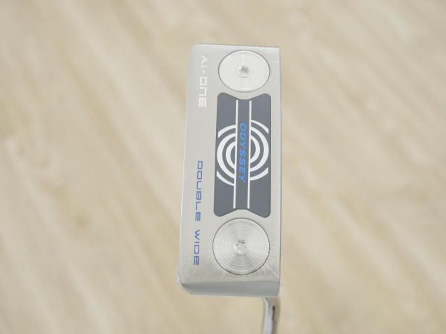 Putter : All : **ของใหม่ ยังไม่แกะพลาสติก** พัตเตอร์ Odyssey Ai-ONE Silver Double Wide (รุ่นล่าสุด ออกปี 2024) ก้าน Stroke LAB 90 ยาว 34 นิ้ว