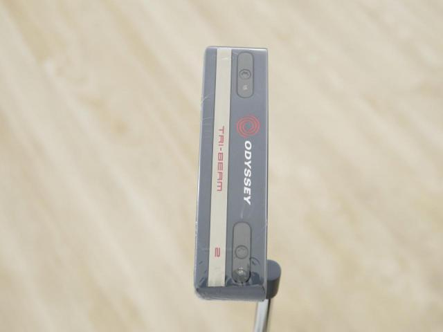 Putter : All : **ของใหม่ ยังไม่แกะพลาสติก** พัตเตอร์ Odyssey TRI-BEAM #2 (ออกปี 2023) ก้าน Stroke LAB 70 ยาว 33 นิ้ว