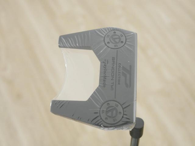 Putter : All : **ของใหม่ ยังไม่แกะพลาสติก** พัตเตอร์ Taylormade TP BLACK TRUSS BANDON TM1 (ปี 2021) ยาว 33 นิ้ว