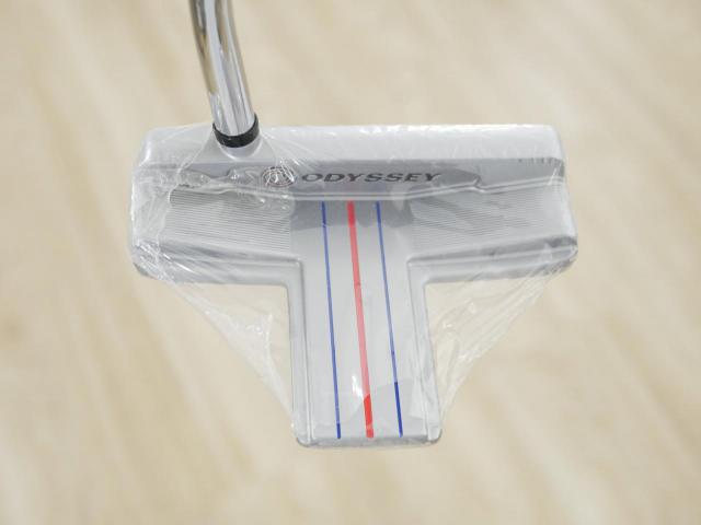 Putter : All : **ของใหม่ ยังไม่แกะพลาสติก** พัตเตอร์ Odyssey White Hot OG BIG-T BLADE ก้าน Stroke LAB ยาว 34 นิ้ว