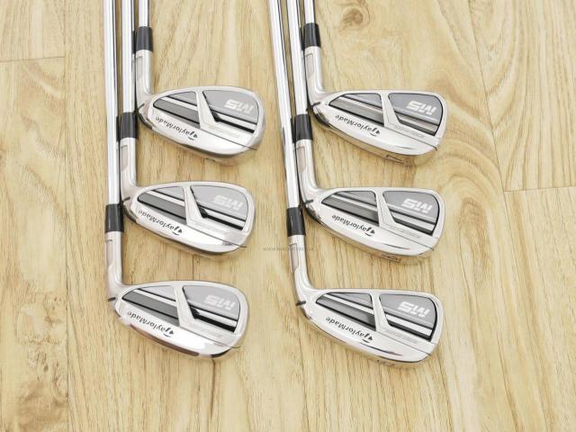 Iron set : Taylormade : ชุดเหล็ก Taylormade M5 (ออกปี 2019 Japan Spec) มีเหล็ก 5-Pw (6 ชิ้น) ก้านเหล็ก AMT Tour White S200