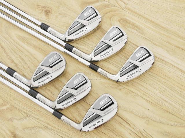 Iron set : Taylormade : ชุดเหล็ก Taylormade M5 (ออกปี 2019 Japan Spec) มีเหล็ก 5-Pw (6 ชิ้น) ก้านเหล็ก AMT Tour White S200