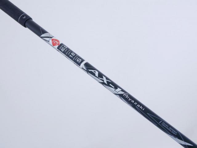 Fairway Wood : xxio : ไม้กระเทย XXIO X EKS (ปี 2021) Loft 18 ก้าน Miyazaki AX-1 Flex S