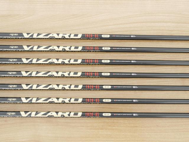 Iron set : Honma : ชุดเหล็ก Honma Tour World TR21X (ออกปี 2021 ตีง่าย ไกล) มีเหล็ก 5-11 (7 ชิ้น) ก้านกราไฟต์ Honma Vizard TR20-65 Flex R