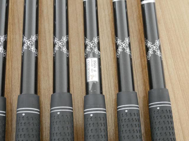 Iron set : PRGR : ชุดเหล็ก PRGR 02 Forged (ปี 2021 นุ่มมาก หายาก) มีเหล็ก 5-Pw (6 ชิ้น) ก้านกราไฟต์ Mitsubishi Diamana Flex SR