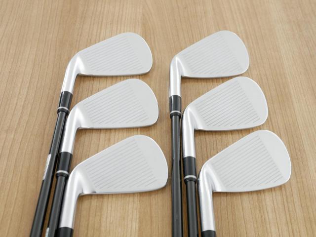 Iron set : PRGR : ชุดเหล็ก PRGR 02 Forged (ปี 2021 นุ่มมาก หายาก) มีเหล็ก 5-Pw (6 ชิ้น) ก้านกราไฟต์ Mitsubishi Diamana Flex SR