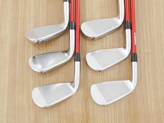 Iron set : Bridgestone : ชุดเหล็ก Bridgestone J15 (ตีง่าย ไกล) มีเหล็ก 5-PW (6 ชิ้น) ก้านกราไฟต์ Tour AD Flex S