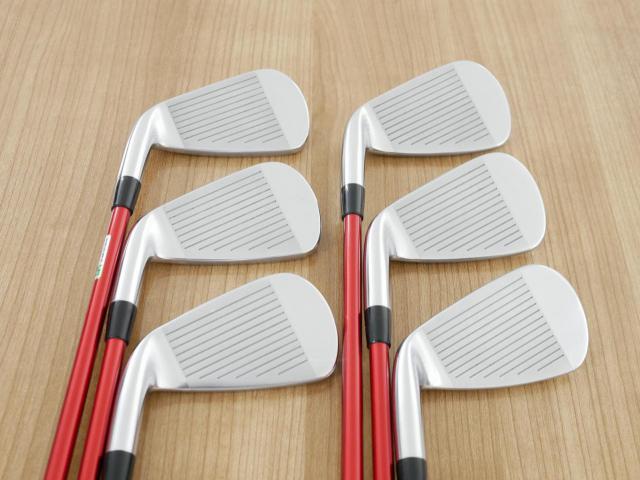 Iron set : Bridgestone : ชุดเหล็ก Bridgestone J15 (ตีง่าย ไกล) มีเหล็ก 5-PW (6 ชิ้น) ก้านกราไฟต์ Tour AD Flex S