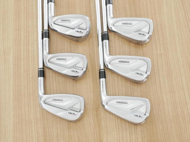 Iron set : Honma : ชุดเหล็ก Honma Tour World TW757P (ออกปี 2022) มีเหล็ก 5-Pw (6 ชิ้น) ก้านเหล็ก NS Pro 950 NEO Flex S