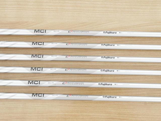 Iron set : Yamaha : ชุดเหล็ก Yamaha Inpres RMX UD+2 (ปี 2016 ตีไกลที่สุด ไกลกว่าเหล็กทั่วไป 2 เบอร์) มีเหล็ก 7-Pw,Aw,As (6 ชิ้น) ก้านกราไฟต์ Fujukura MCI 80 Flex R