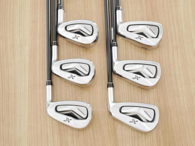 Iron set : XXIO : ชุดเหล็ก XXIO X Forged (รุ่นปี 2021) มีเหล็ก 6-Pw,Aw (6 ชิ้น) ก้านกราไฟต์ Miyazaki AX-1 Flex S