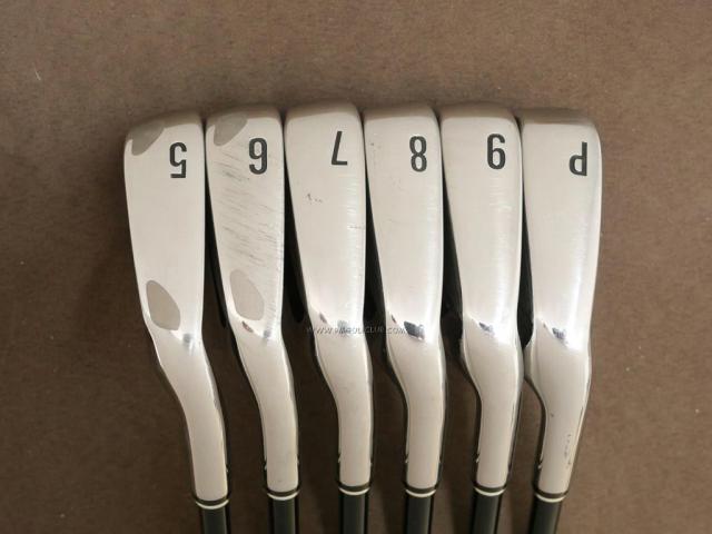 Iron set : Other Brand : ชุดเหล็ก Srixon GIE (ใบใหญ่ ตีง่าย) มีเหล็ก 5-Pw (6 ชิ้น) ก้านกราไฟต์ Miyazaki 61 Flex R