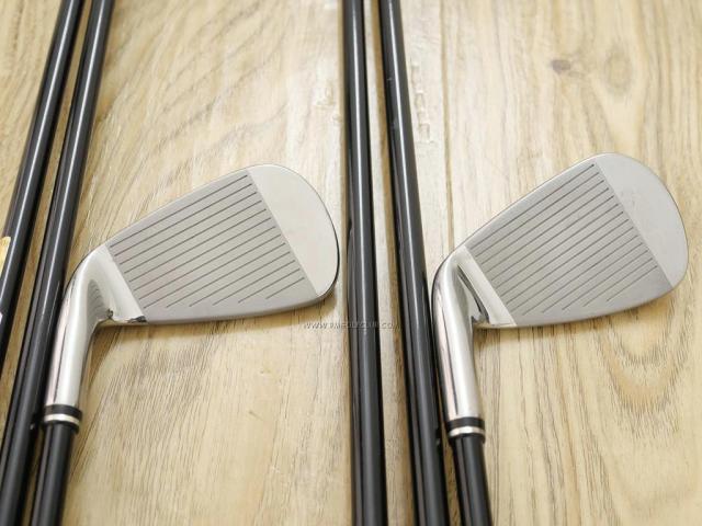 Iron set : Other Brand : ชุดเหล็ก Srixon GIE (ใบใหญ่ ตีง่าย) มีเหล็ก 5-Pw (6 ชิ้น) ก้านกราไฟต์ Miyazaki 61 Flex R