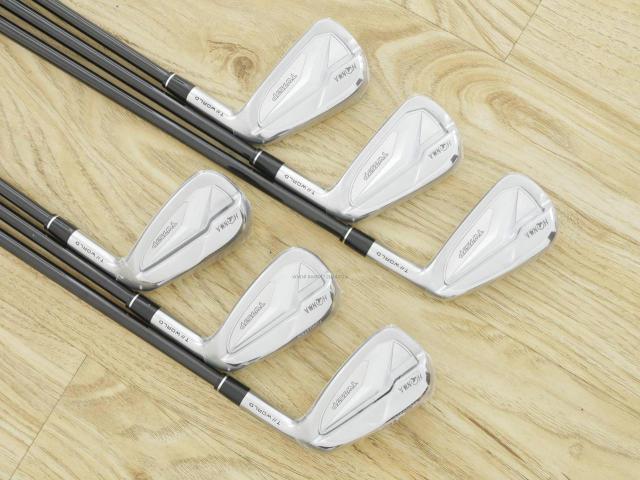 Iron set : Honma : **ของใหม่ ยังไม่แกะพลาสติก** ชุดเหล็ก Honma Tour World TW757P (รุ่นล่าสุด ออกปี 2022) มีเหล็ก 5-Pw (6 ชิ้น) ก้านกราไฟต์ Honma Vizard 50 Flex S