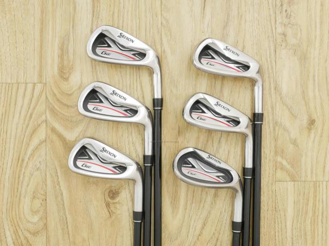 Iron set : Other Brand : ชุดเหล็ก Srixon GIE (ใบใหญ่ ตีง่าย) มีเหล็ก 6-Pw,Aw (6 ชิ้น) ก้านกราไฟต์ Miyazaki 61 Flex R