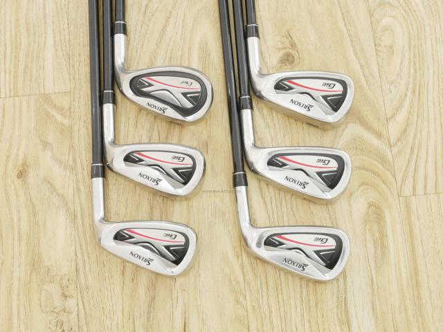 Iron set : Other Brand : ชุดเหล็ก Srixon GIE (ใบใหญ่ ตีง่าย) มีเหล็ก 6-Pw,Aw (6 ชิ้น) ก้านกราไฟต์ Miyazaki 61 Flex R