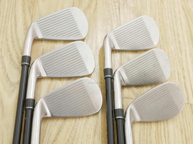 Iron set : Other Brand : ชุดเหล็ก Srixon GIE (ใบใหญ่ ตีง่าย) มีเหล็ก 6-Pw,Aw (6 ชิ้น) ก้านกราไฟต์ Miyazaki 61 Flex R