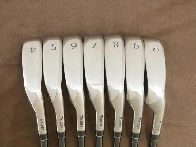 Iron set : Maruman : ชุดเหล็ก Maruman EXIM Nano II มีเหล็ก 4-Pw (7 ชิ้น) ก้านกราไฟต์ Flex R