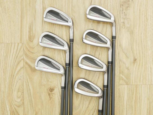 Iron set : Maruman : ชุดเหล็ก Maruman EXIM Nano II มีเหล็ก 4-Pw (7 ชิ้น) ก้านกราไฟต์ Flex R
