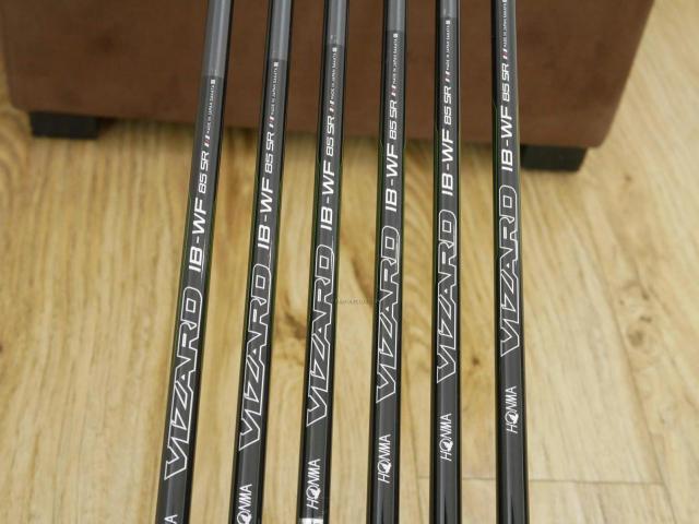 Iron set : Honma : ชุดเหล็ก Honma Tour World GS (ออกปี 2021 ใบใหญ่ ตีง่าย ไกล) มีเหล็ก 6-11 (6 ชิ้น) ก้านกราไฟต์ Honma Vizard 85 Flex SR